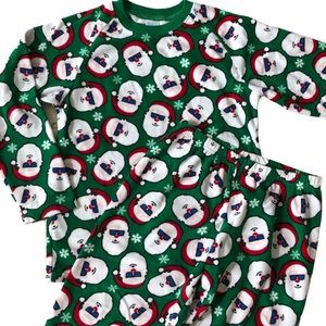 The Children's Place Santa Pajama Set